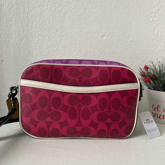 Coach Jes Crossbody Blocked Sig Canvas - Picture 3 of 8